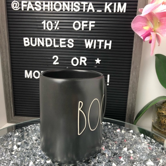 NEW Rae Dunn BOO mug! - Picture 2 of 7